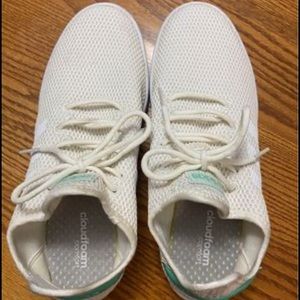Adidas cloudform white sneakers ladies size 9